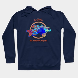 Red Mandarin Dragonet Hoodie